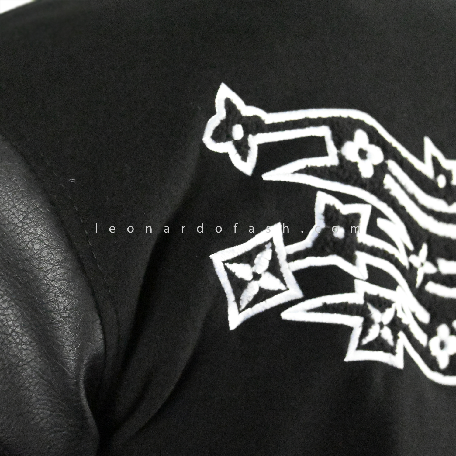 LV NBA Baseball Jacket Monogram Black – Leonardo Fashion – We the