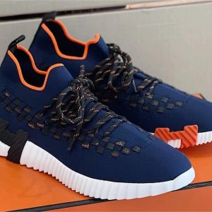 Hermes Checker Sneakers Blue