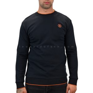 Hermes Logo Fit Sweater Darkblue