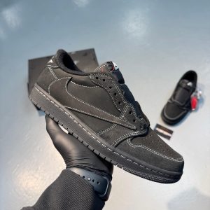 Nike Travis Scott Air Jordan 1 Low OG SP Black Phantom